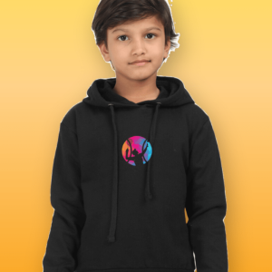 Geometric Serve Unisex Kids Hoodie