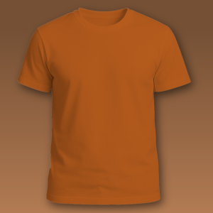 Kids Performance Basics Sunset Orange Tshirt